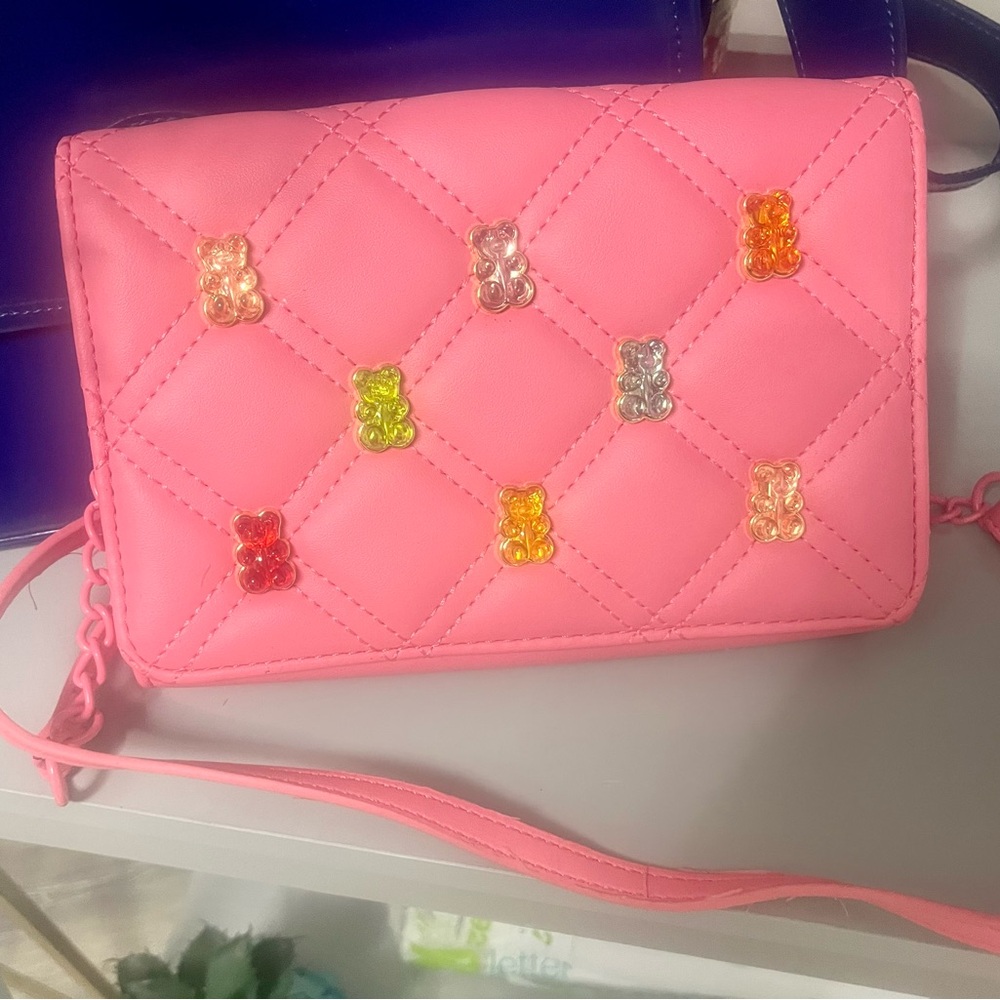NWT Betsey Johnson Gummy Bear Quilted Crossbody
